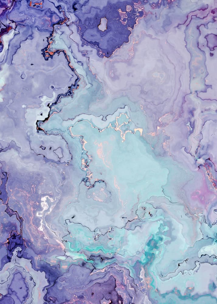 Elegant Fluid Gold Marble by Justyna Jaszke — canvas wall art