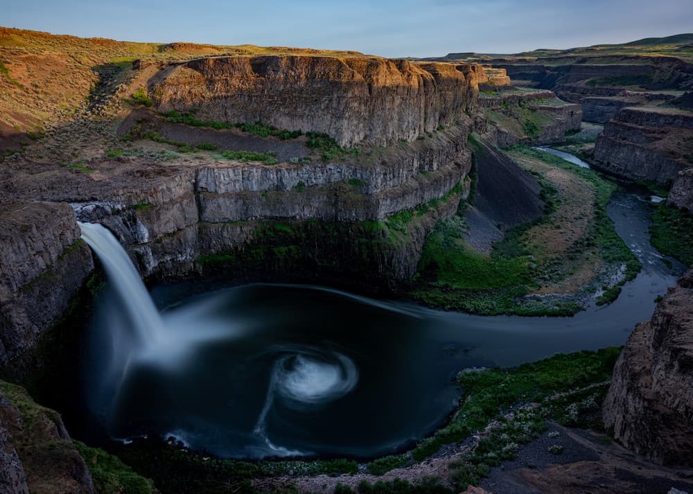 Majestic Canyon Falls by Rob Darby — canvas wall art