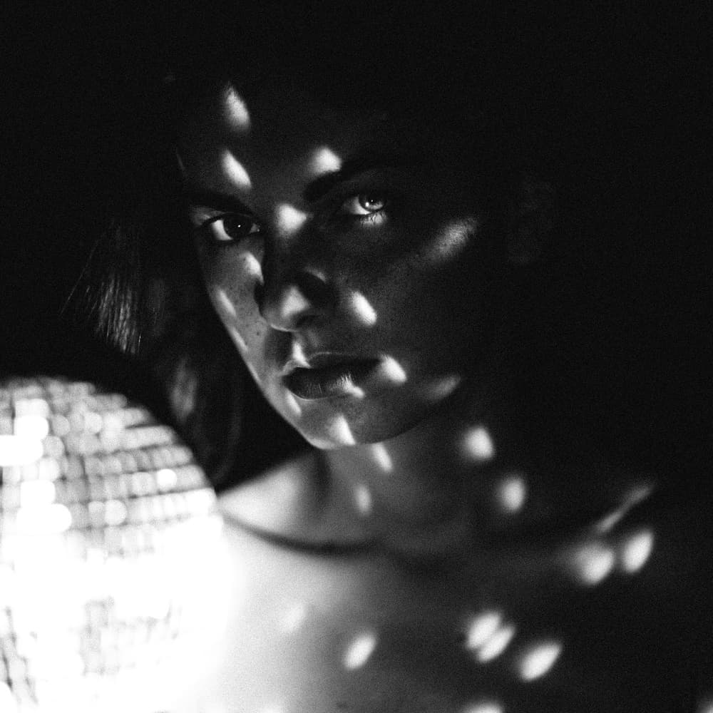 Mysterious Disco Gaze by Artem Vasilenko — canvas wall art
