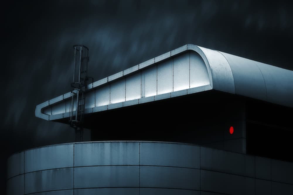 Sleek Urban Geometry by Hans-Wolfgang Hawerkamp — canvas wall art