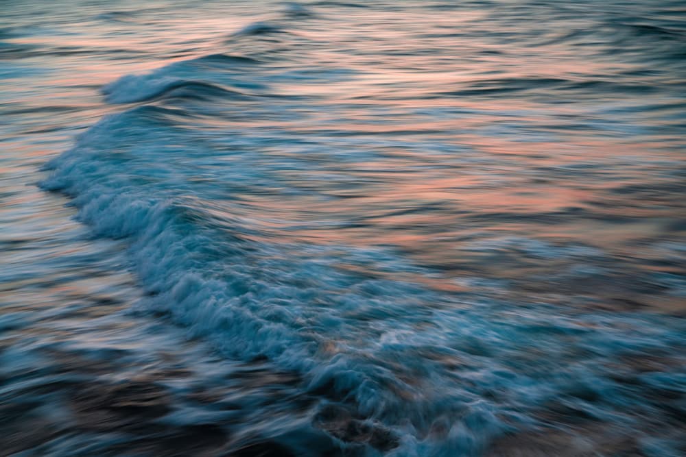 Serene Motion Waves by Tal Paz-Fridman — canvas wall art