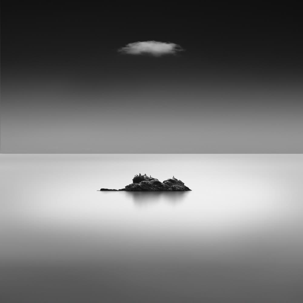 Solitary Island Cloud by George Digalakis — canvas wall art
