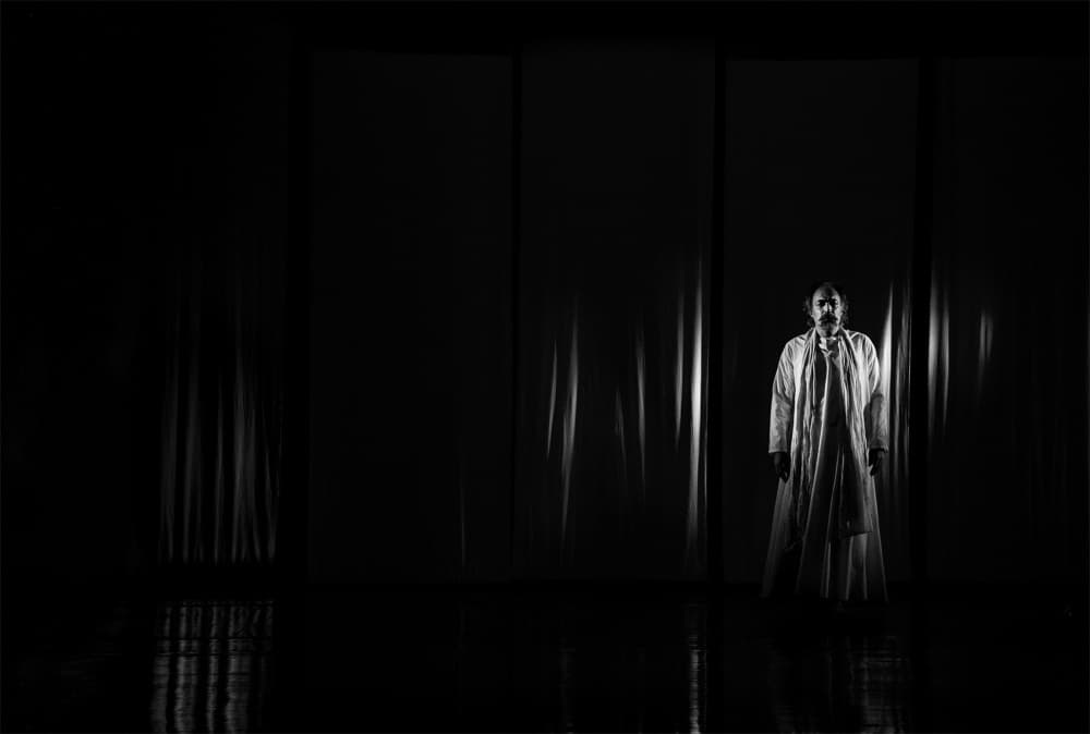 Dark Stage Presence by Babak Haghi — canvas wall art