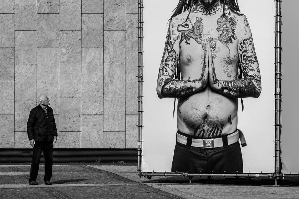 very different men by Lus Joosten — canvas wall art