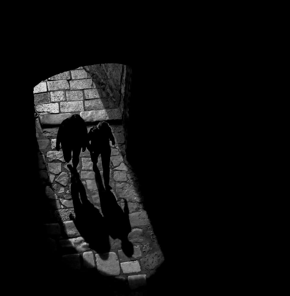 Shadow Walkers by Pawel Majewski — canvas wall art