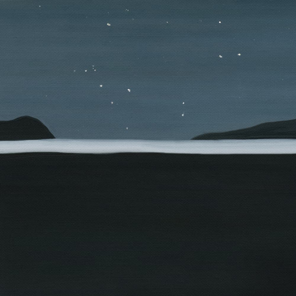Big Dipper Over Water by The Printable Studio — canvas wall art