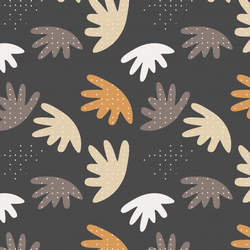 Earthy Organic Pattern by Dina Dankers — canvas wall art