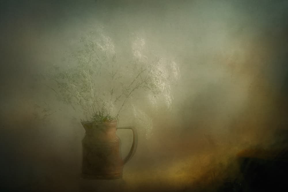 Spring bouquet by Nel Talen — canvas wall art