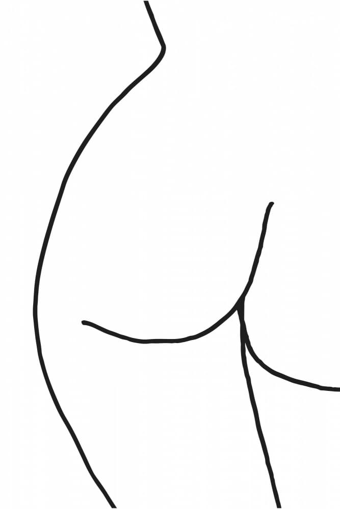 Graceful Human Form by The Printable Studio — canvas wall art