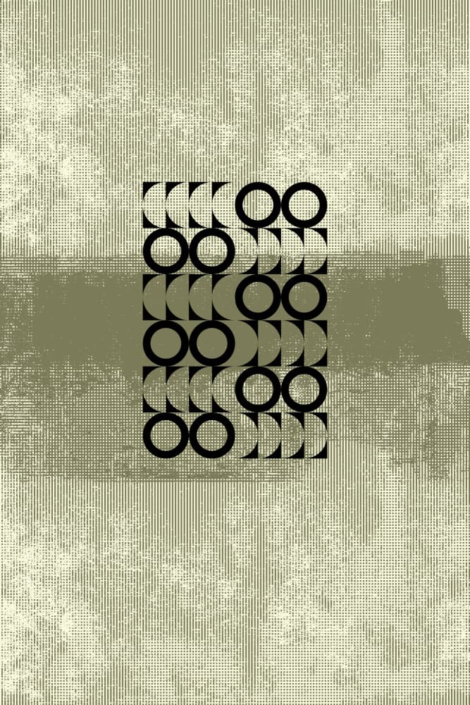 Abstract Geometric Grid by Petr Strnad — canvas wall art