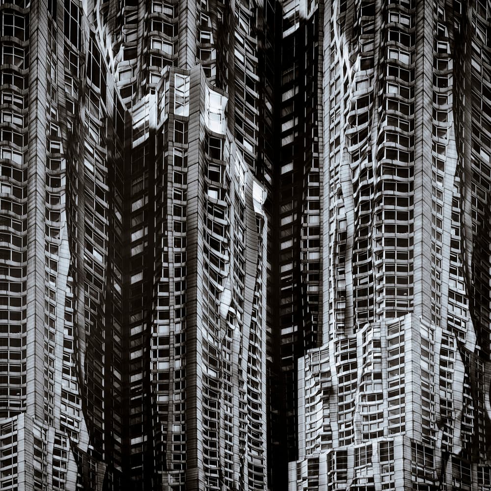 Flowing Urban Forms by Ahmed Thabet — canvas wall art