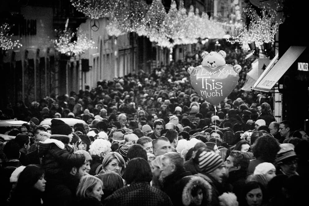 Love in the Crowd by Antonio Grambone — canvas wall art