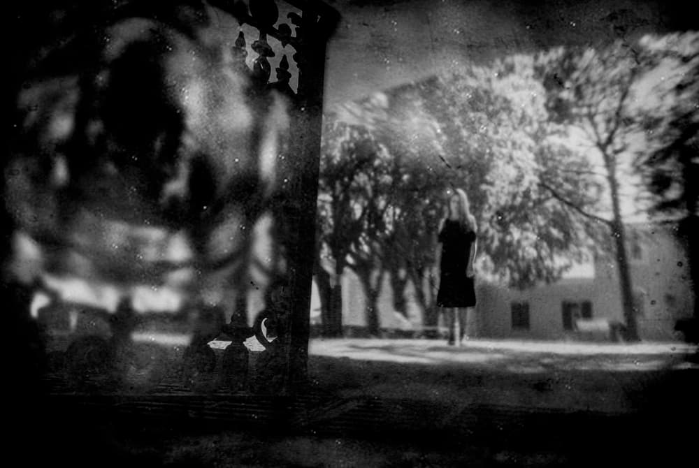 Mysterious Woman Vintage by Milena Seita — canvas wall art