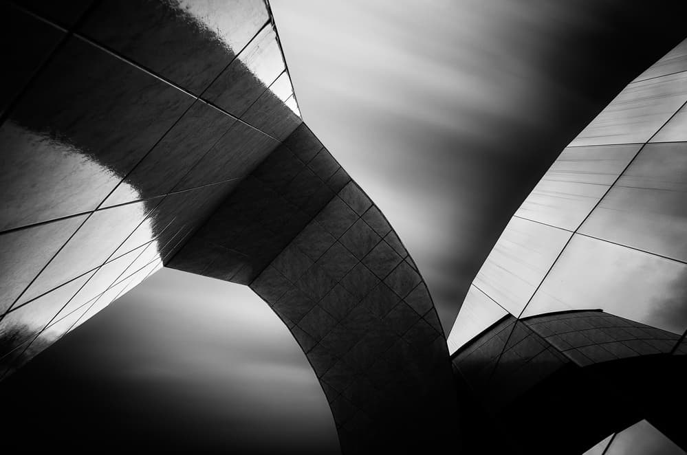 Dynamic Architectural Forms by Karol Važan — canvas wall art