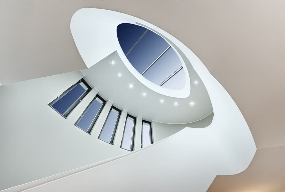 Modern Architectural Curves by fotomarion — canvas wall art