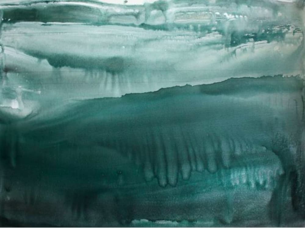 Deep Ocean Flow by Deb Chaney — canvas wall art