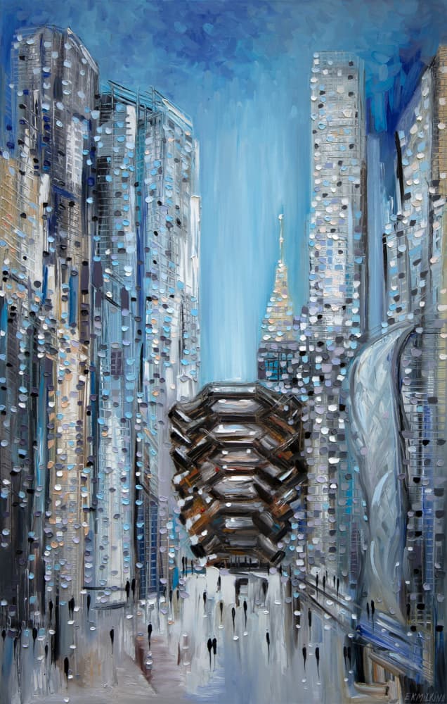 Vessel New York City by Ekaterina Ermilkina — canvas wall art