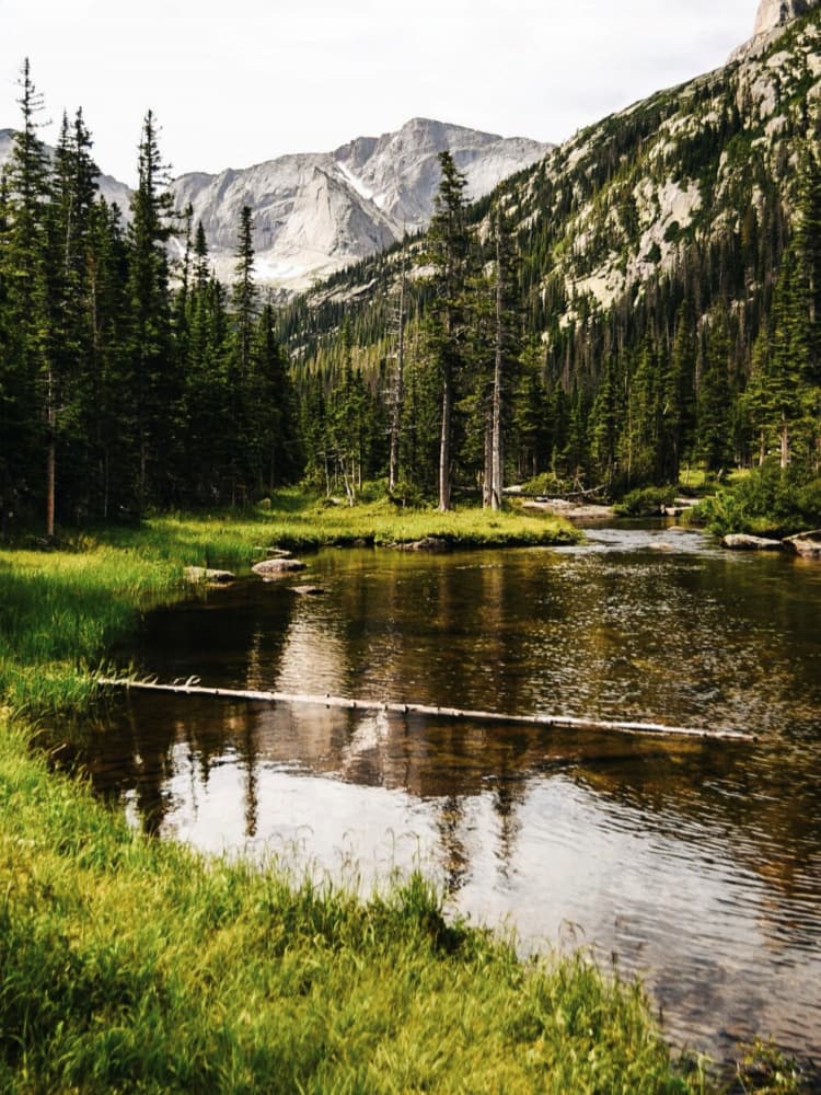 Serene Mountain Landscape by Del Mundo Imagery — canvas wall art