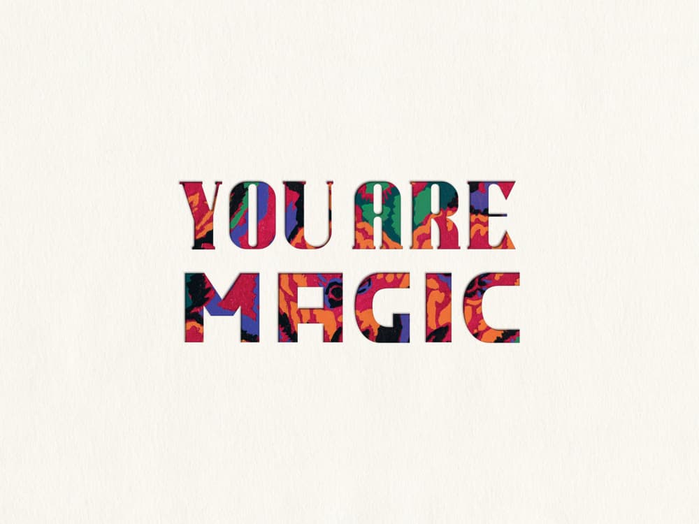 You Are Magic by Wild Violets — canvas wall art