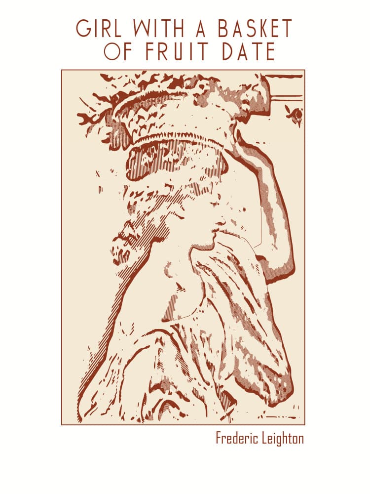 Elegant Girl With Fruit by Doa Project — canvas wall art