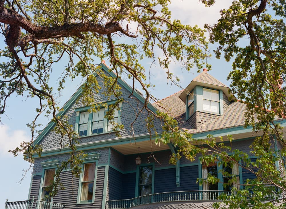 Charming Gabled House by Bethany Young — canvas wall art