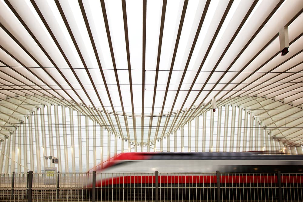Dynamic Station Motion by Massimo Della Latta — canvas wall art