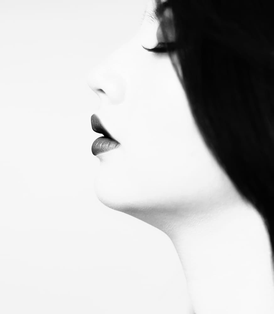 Elegant Woman Profile by Hari Sulistiawan — canvas wall art