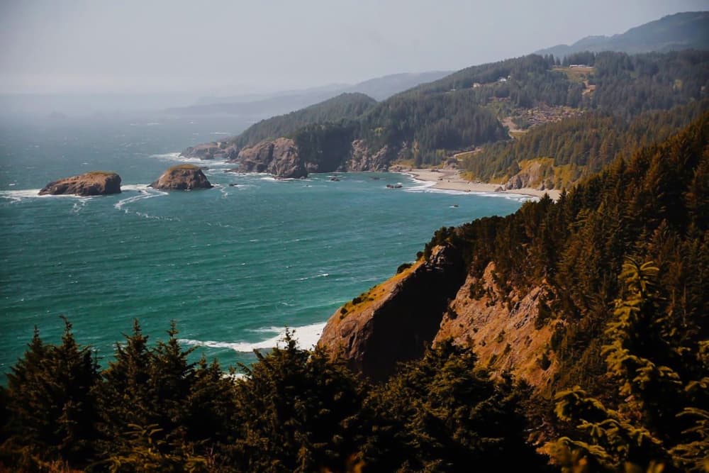 Pacific Coast View by Del Mundo Imagery — canvas wall art