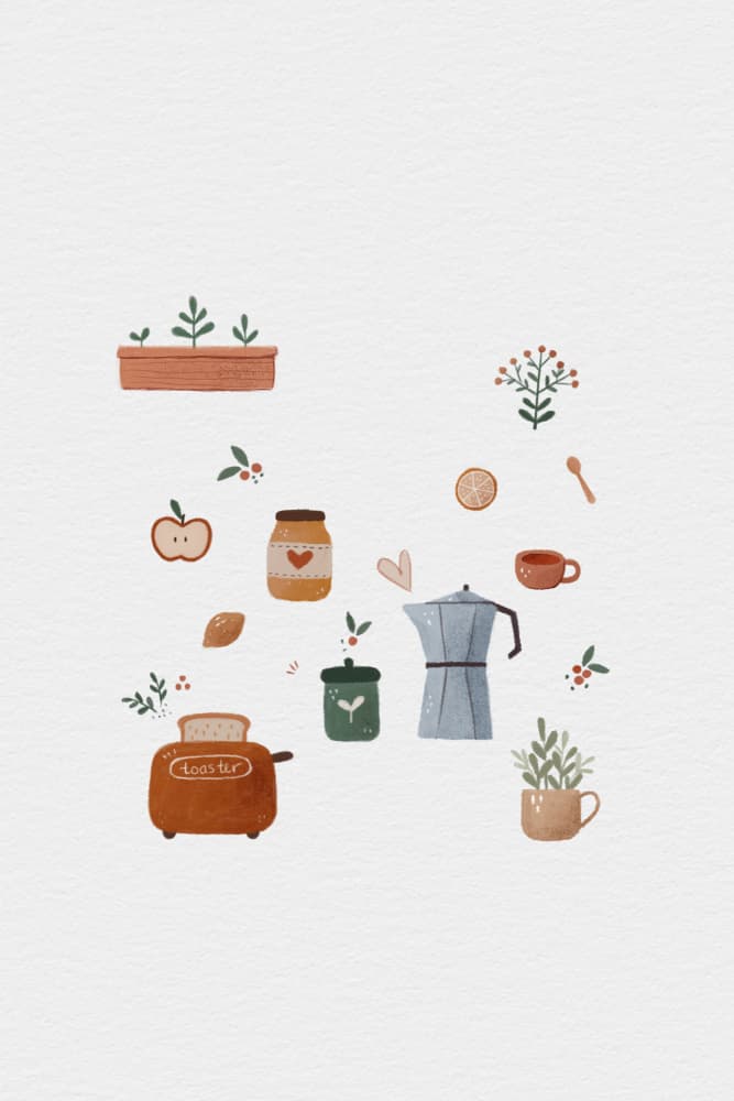 Cozy Kitchen Morning by Xuan Thai — canvas wall art