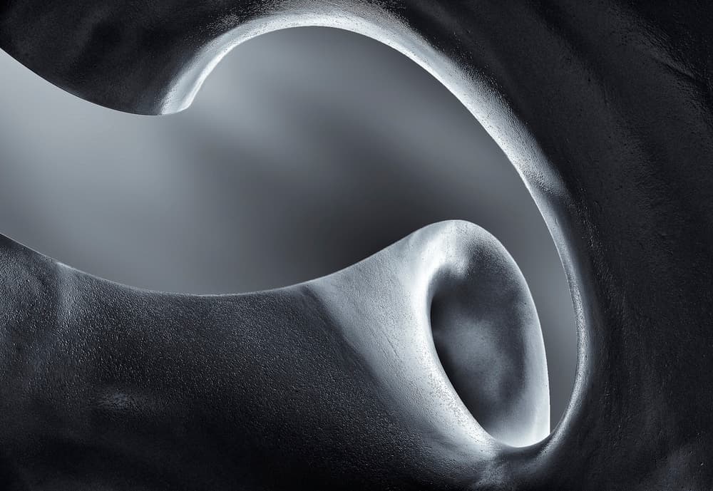 Elegant Abstract Body by Gerard Jonkman — canvas wall art