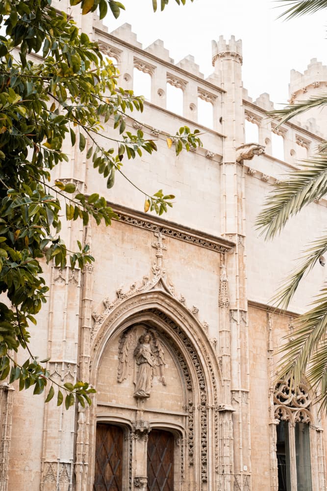 Gothic Church Entrance by Henrike Schenk — canvas wall art