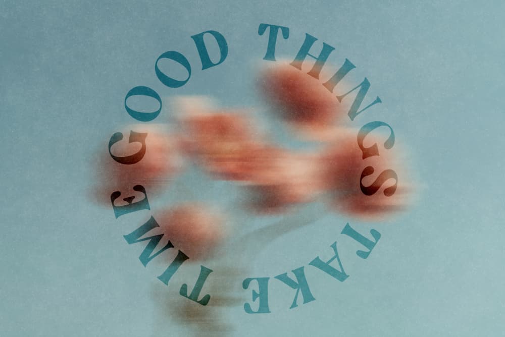 Good Things Take Time by Treechild — canvas wall art