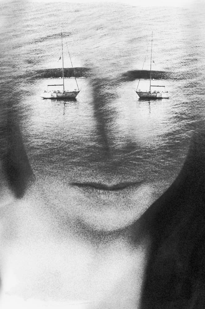 Ocean Eyes Portrait by Desislava Ignatova — canvas wall art