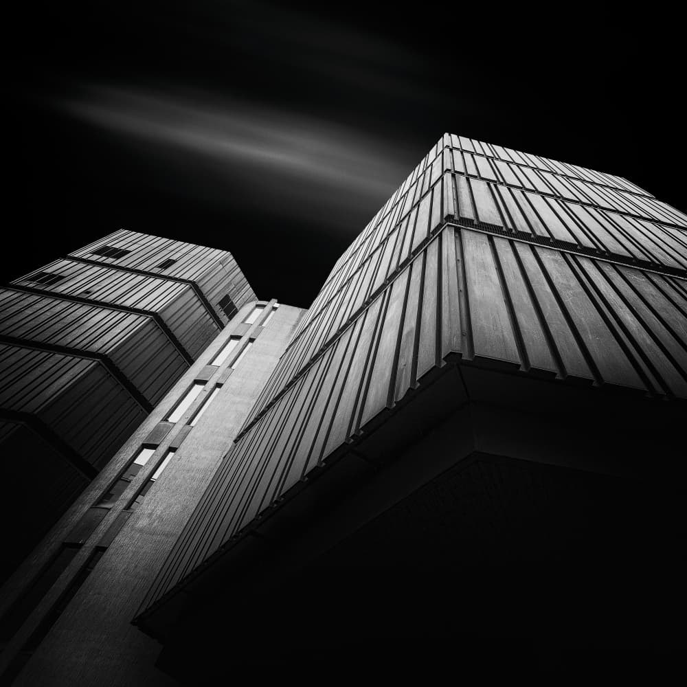 Dramatic Urban Forms by Karol Važan — canvas wall art