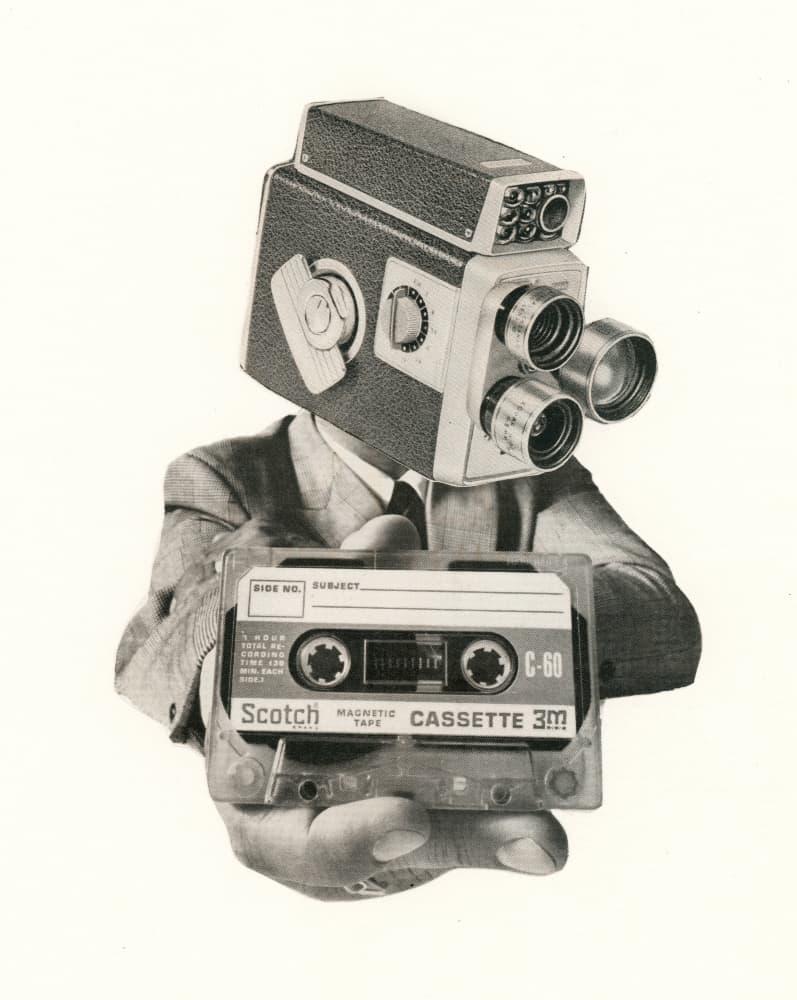 The Future Is Analog by Mikhail Siskoff — canvas wall art