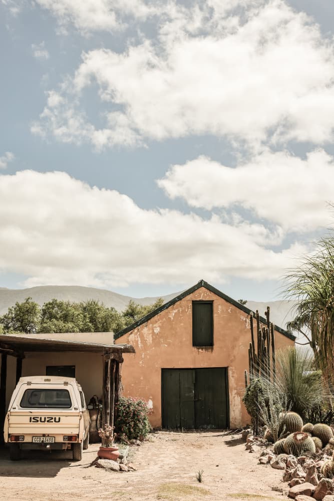 Desert Oasis Retreat by Shot by Clint — canvas wall art