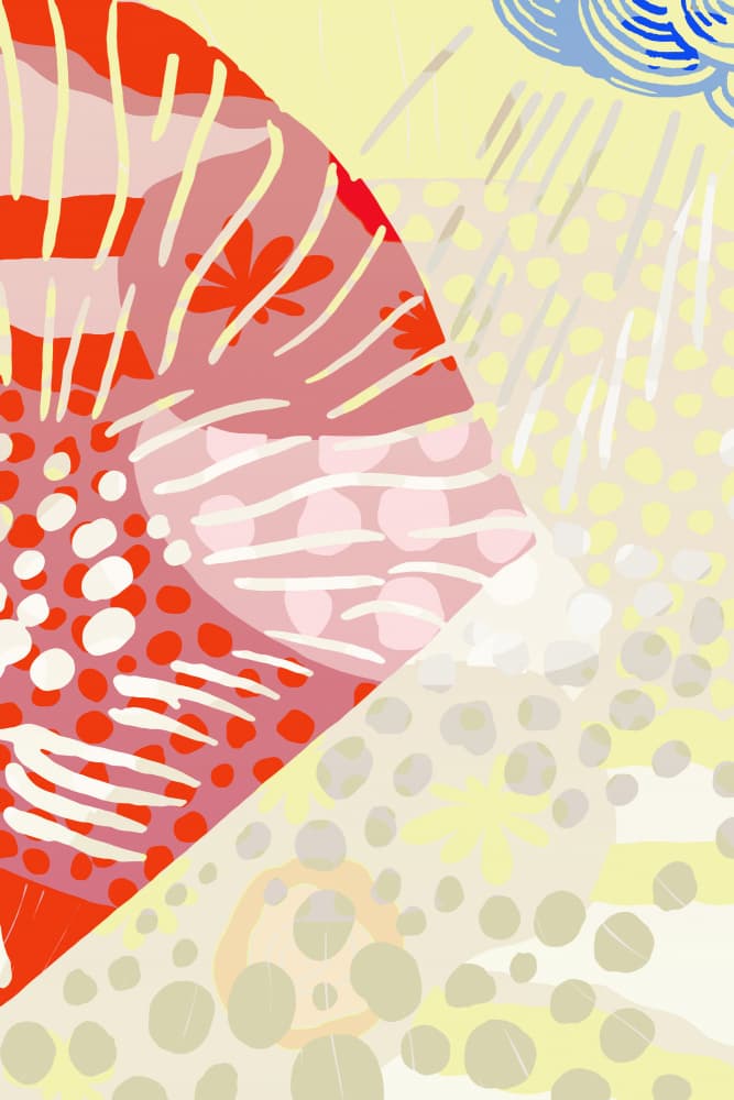 Playful Abstract Patterns by casa cartissi — canvas wall art