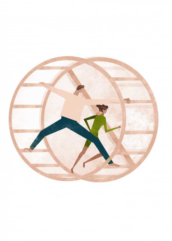 Running the Wheel by Annelien Smet — canvas wall art