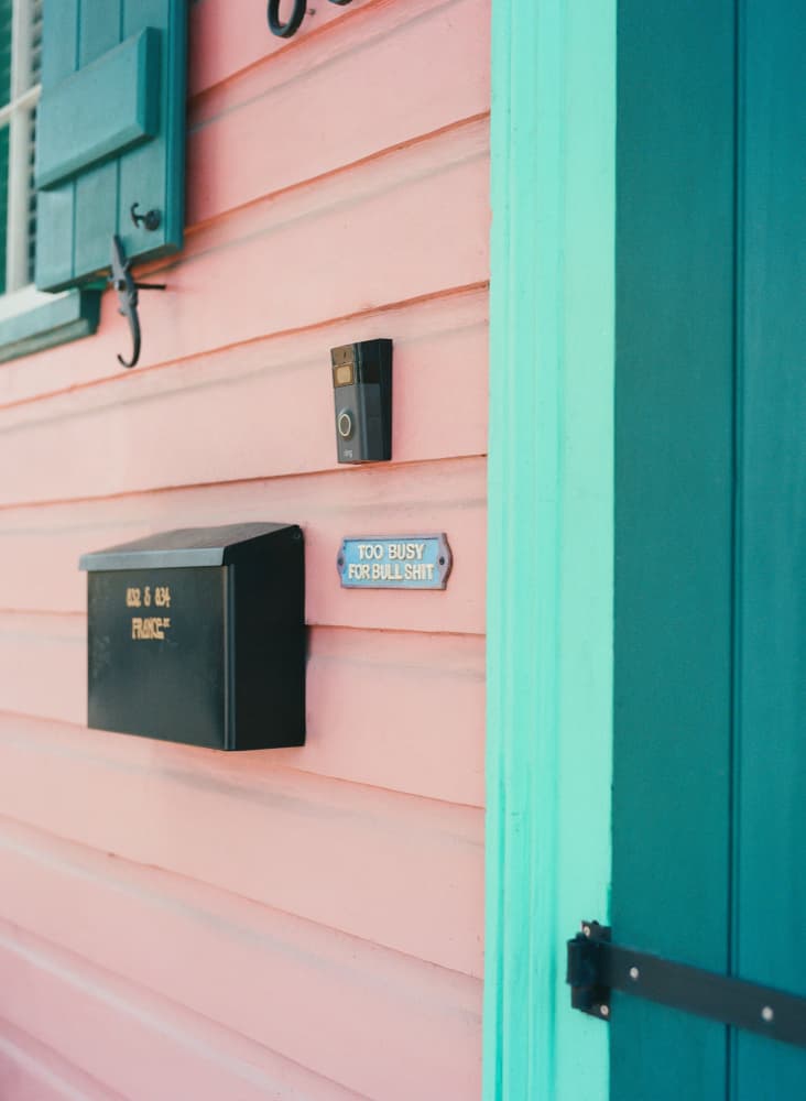 Vibrant Pink Home Entrance by Bethany Young — canvas wall art