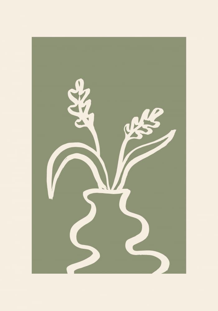 Organic Sage Plant by Studio JKN — canvas wall art