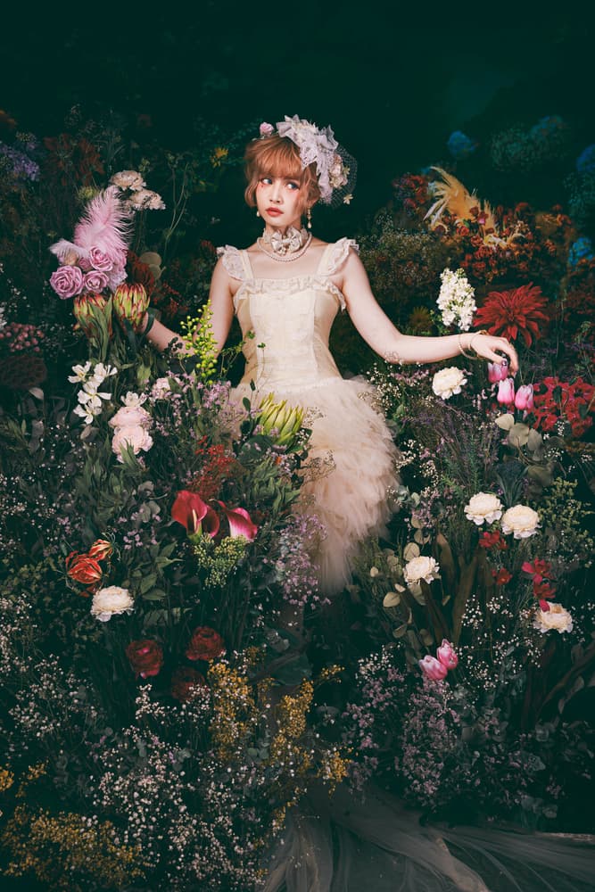 Fantasy Garden Woman by Daisuke Kiyota — canvas wall art