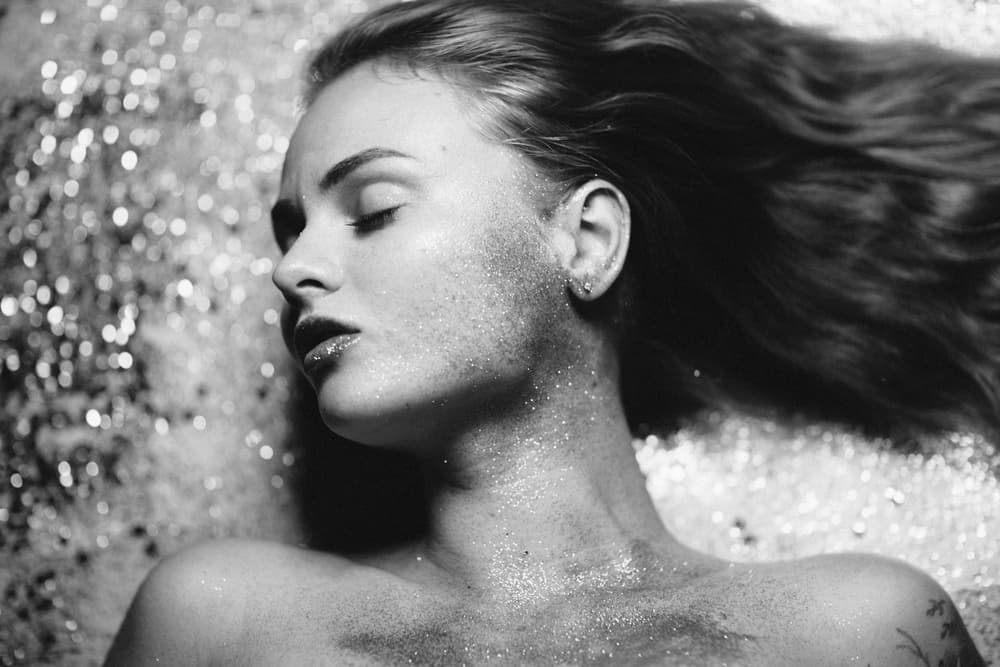 Serene Glitter Dream by Artem Vasilenko — canvas wall art