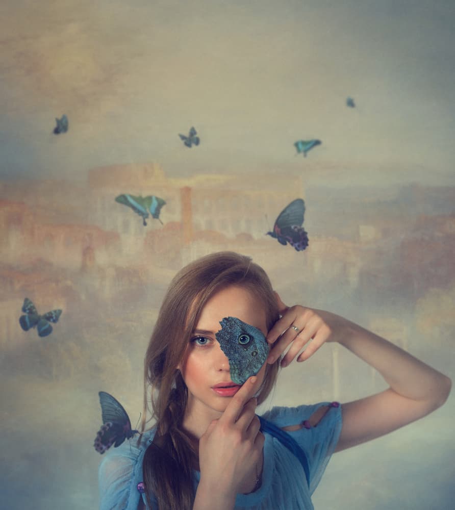 Butterfly Dreams by Svetlana Melik-Nubarova — canvas wall art