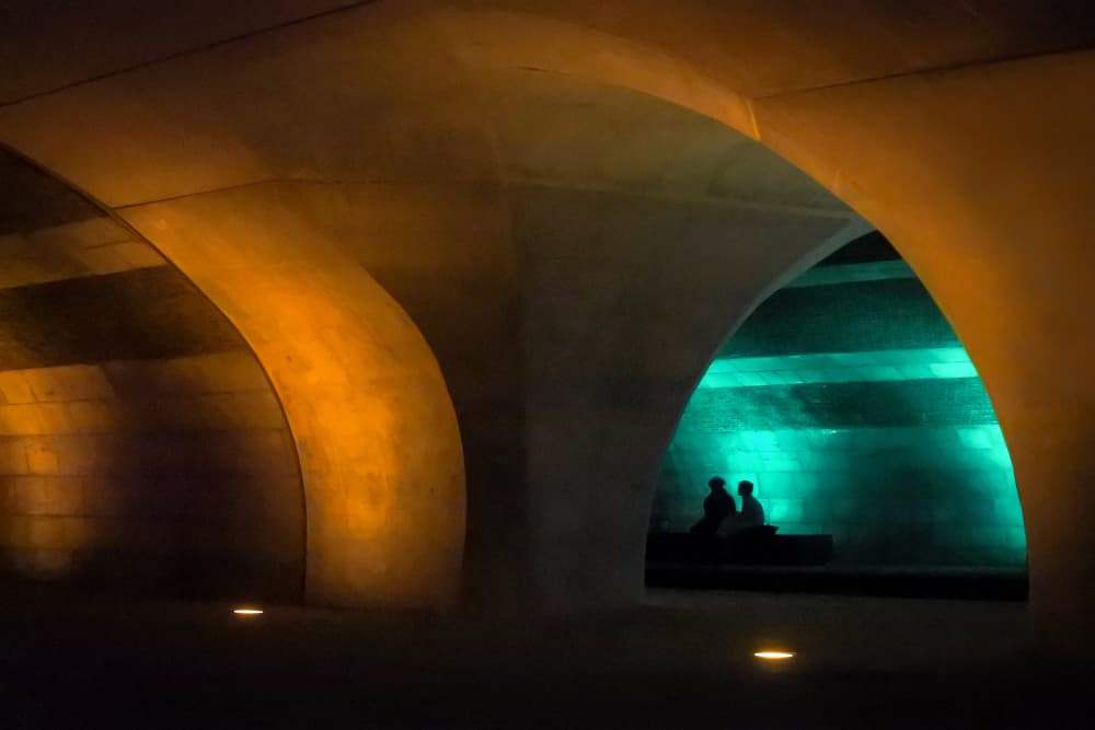 Romantic Arches Light by Lus Joosten — canvas wall art