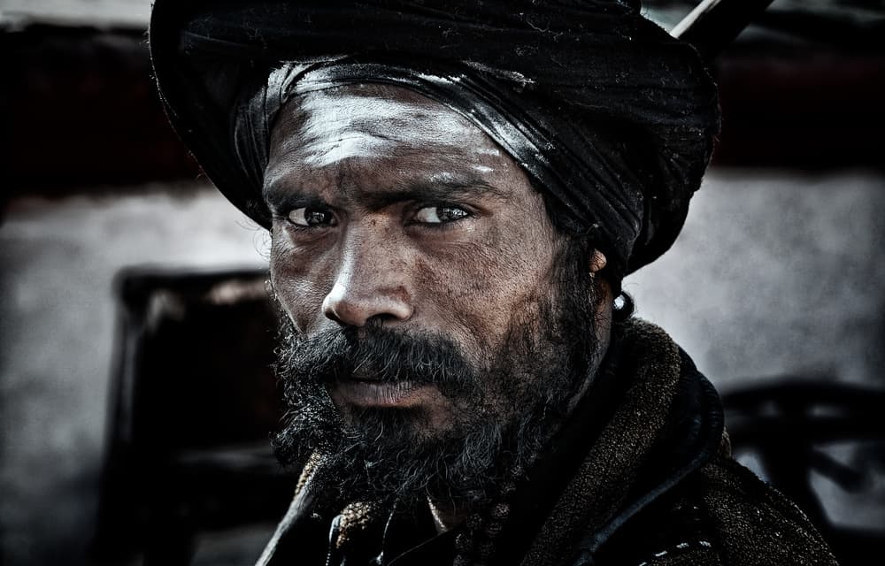 Intense Bearded Man by Joxe Inazio Kuesta Garmendia — canvas wall art