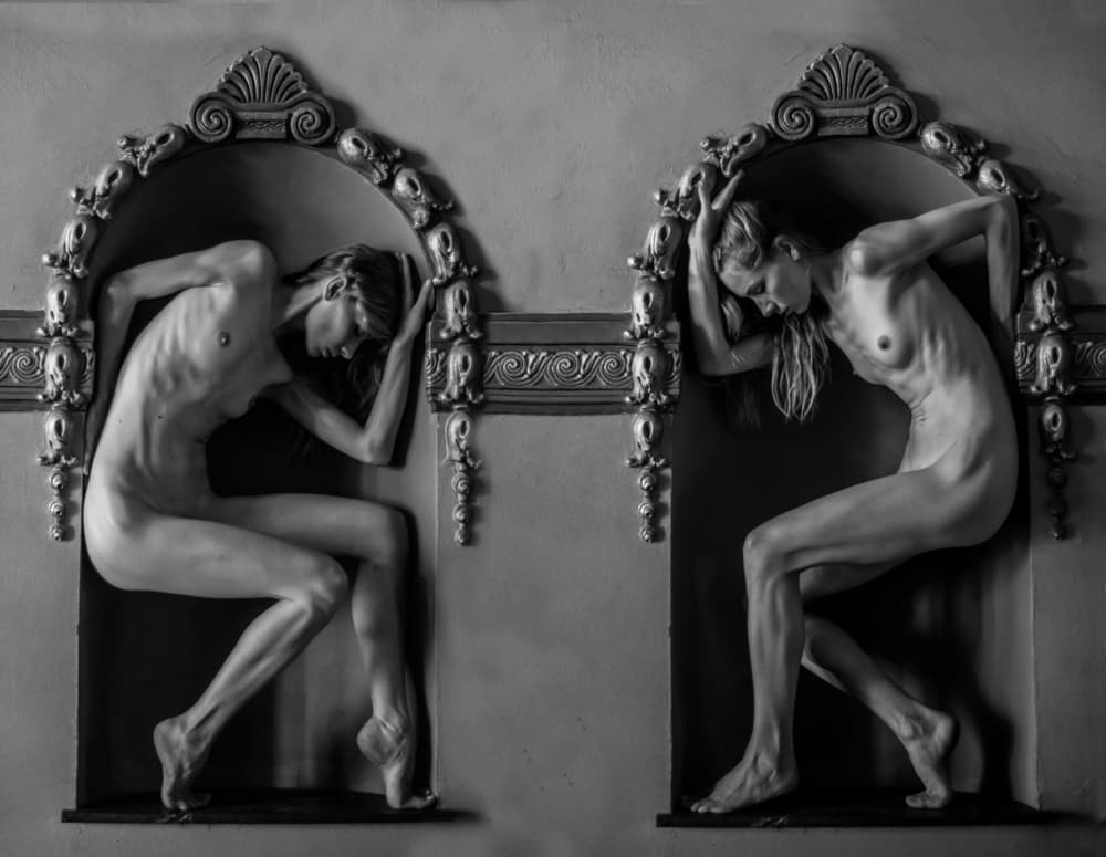 Statues by Ovi D. Pop — canvas wall art