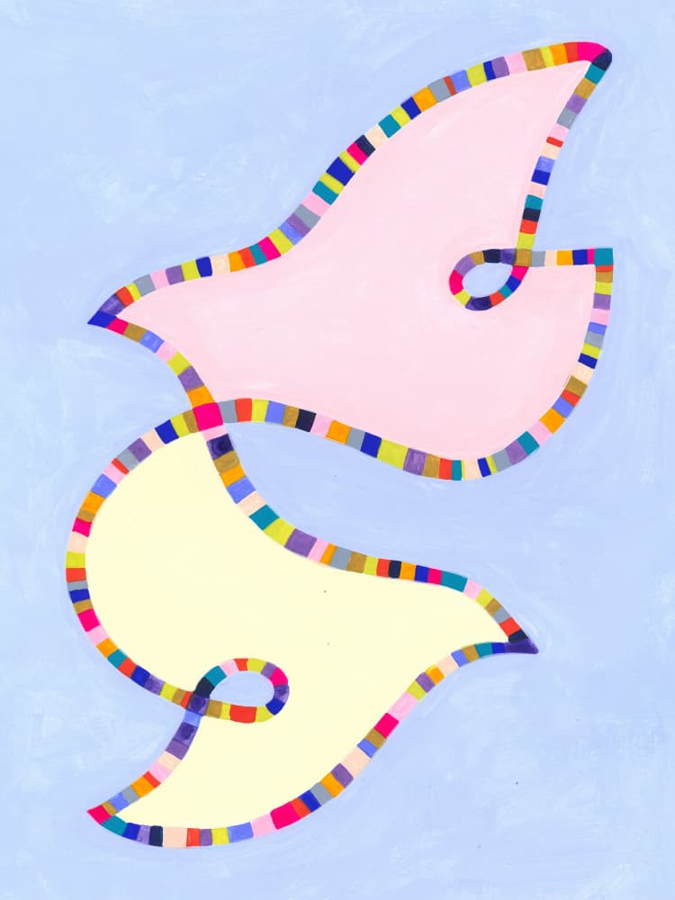Colorful Harmony by Isabelle Brent — canvas wall art