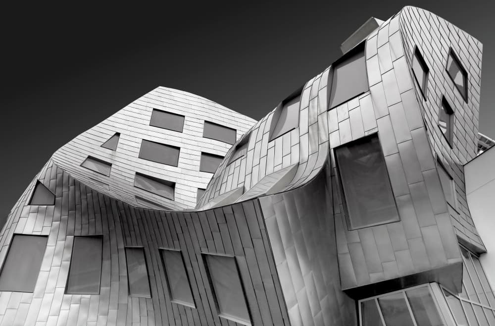 Modern Architectural Curves by Ivan Huang — canvas wall art
