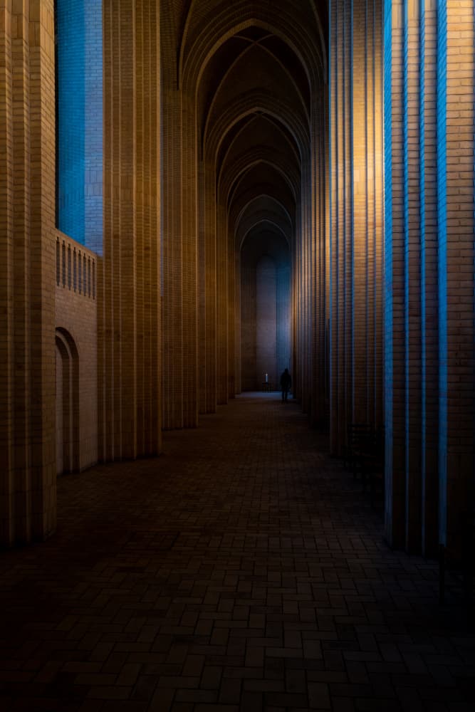 Deep Corridor Light by Stefan Buder — canvas wall art