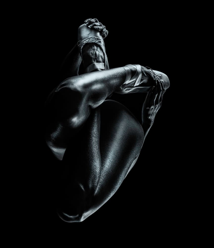 Strong Ballet Form by Jackson Carvalho — canvas wall art